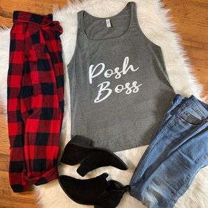 Bella Canvas Posh Boss Tank Top!
